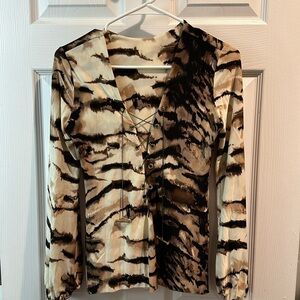 Leopard long sleeve shirts